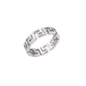 Δαχτυλίδι Senza Unisex Steel, με μαίανδρο