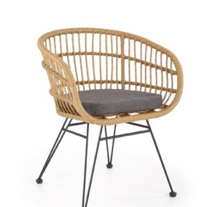 K456 chair natural/grey DIOMMI V-CH-K/456-KR