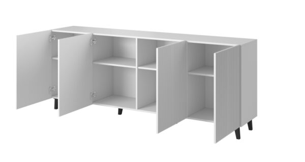 PAFOS chest of drawers 200 4D DIOMMI CAMA-PAFOS-KOM-200-BI/BI