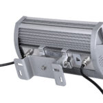 GloboStar® FLOOD-TENA 90222 Προβολέας Wall Washer για Φωτισμό Κτιρίων LED 72W 6120lm 10° DC 24V Αδιάβροχο IP65 L29.8 x W15.5 x H18cm RGBW DMX512 - Ασημί - 3 Years Warranty