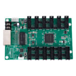 GloboStar® CARDULCO ZH-T12 90387 Professional LED Receiving Card 12 x HUB75 - Κάρτα Καναλιών για Ψηφιακές Οθόνες LED Video Wall - Loading Area W128 x H768 - Gray Level 65536 - Gigabit Network Linkable - DC 3.5~6V - IP20 Μ14.8 x Π9.6 x Υ1.7cm