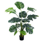 GloboStar® Artificial Garden MONSTERA 20003 Τεχνητό Διακοσμητικό Φυτό Μονστέρα Υ150cm
