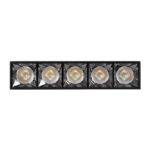 GloboStar® LUMINAR SUPERIOR 60328 Επιφανειακό LED Spot Downlight TrimLess 20W 2800lm 36° AC 220-240V IP20 Μ19.5 x Π4.2 x Υ6.6cm - Μαύρο με Κάτοπτρο Χρωμίου - Φυσικό Λευκό 4500K - Bridgelux High Lumen Chip Gen2 - TÜV Certified Driver - 5 Years Warranty