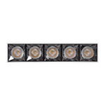GloboStar® LUMINAR SUPERIOR 60331 Επιφανειακό LED Spot Downlight TrimLess 20W 2700lm 36° AC 220-240V IP20 Μ19.5 x Π4.2 x Υ6.6cm - Λευκό με Κάτοπτρο Χρωμίου - Θερμό Λευκό 2700K - Bridgelux High Lumen Chip Gen2 - TÜV Certified Driver - 5 Years Warranty