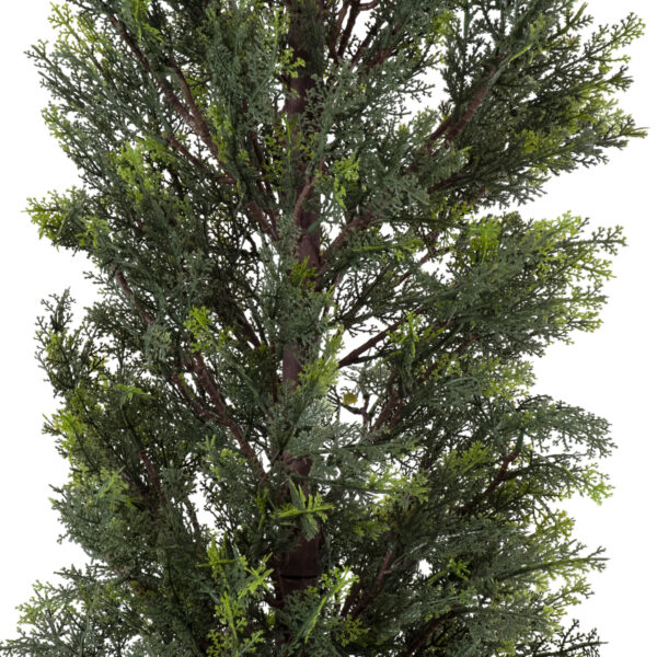 GloboStar® Artificial Garden LEMON CYPRESS 20152 Τεχνητό Διακοσμητικό Φυτό Λεμονόκυπάρισσο Υ150cm
