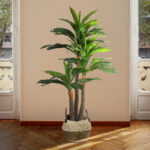 GloboStar® Artificial Garden DRACAENA YUCCA 20422 Τεχνητό Διακοσμητικό Φυτό Δράκαινα Γιούκα Υ120cm