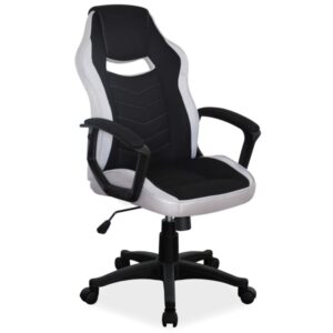 Καρέκλα γραφείου CAMARO μαύρη/γκρι 106-116x44-54x59x49 DIOMMI 80-322