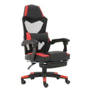 Καρέκλα Γραφείου ArteLibre Gaming ΙΟΥΛΙΑ Κόκκινο PVC 63x67x113-121cm