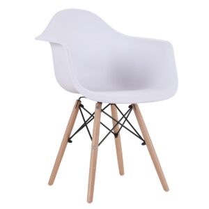 Καρέκλα ArteLibre CORYLUS Λευκό PP 60x60x80cm