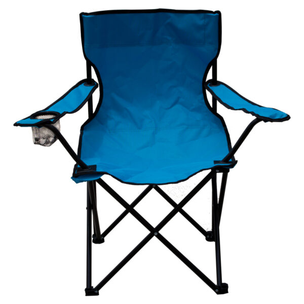 Καρέκλα Παραλίας ArteLibre Μπλε Μέταλλο/Ύφασμα 50x50x80cm