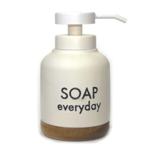 Ντισπένσερ ArteLibre 'Soap Everyday' Λευκό Polyresin