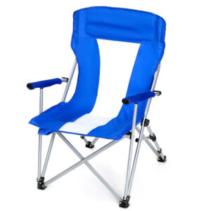 Καρέκλα Παραλίας ArteLibre CURACAO Μπλε Μέταλλο/Ύφασμα 55x55x95cm