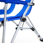 Καρέκλα Παραλίας ArteLibre CURACAO Μπλε Μέταλλο/Ύφασμα 55x55x95cm