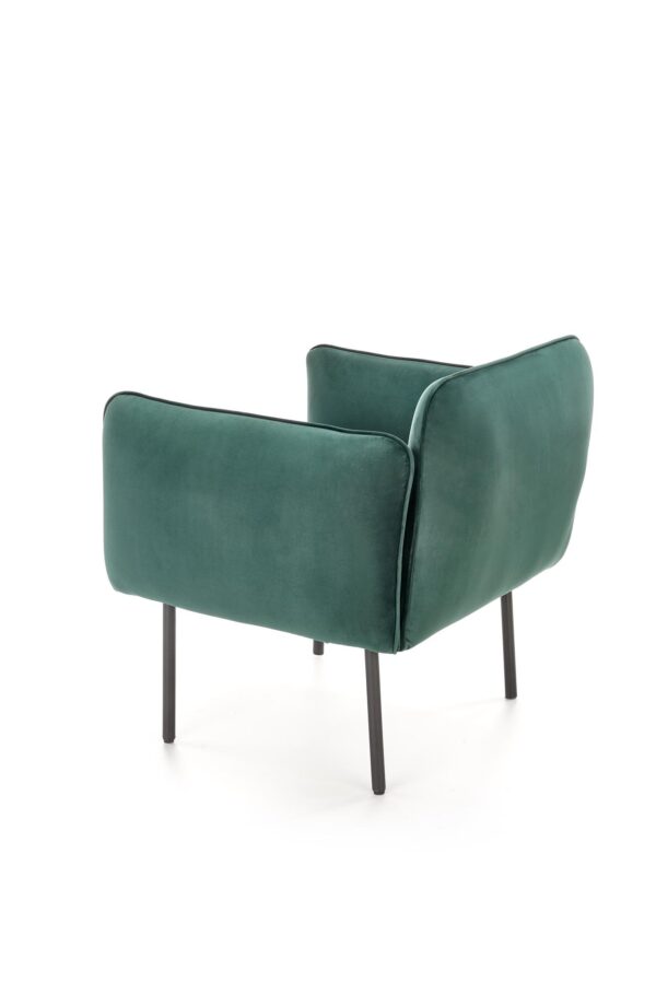 BRASIL leisure armchair dark green/ black DIOMMI V-CH-BRASIL-FOT-C.ZIELONY