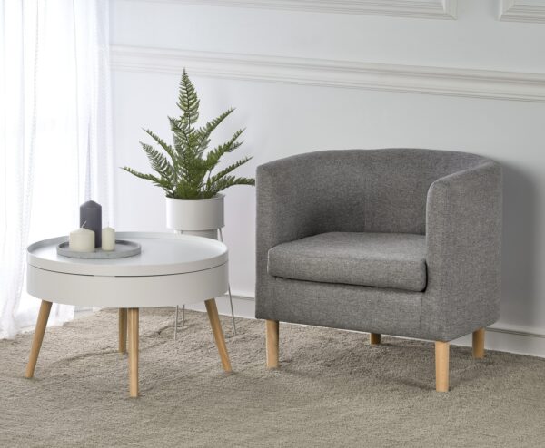 CLUBBY chair, color: grey DIOMMI V-PL-CLUBBY-FOT