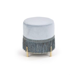 COSBY stool, color: light blue DIOMMI V-CH-COSBY-PUFA-J.NIEBIESKI