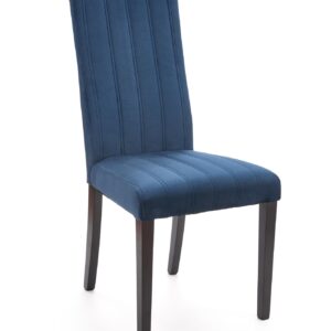 DIEGO 2 chair, color: quilted velvet Stripes - MONOLITH 77 DIOMMI V-PL-N-DIEGO_2-CZARNY-MONOLITH77