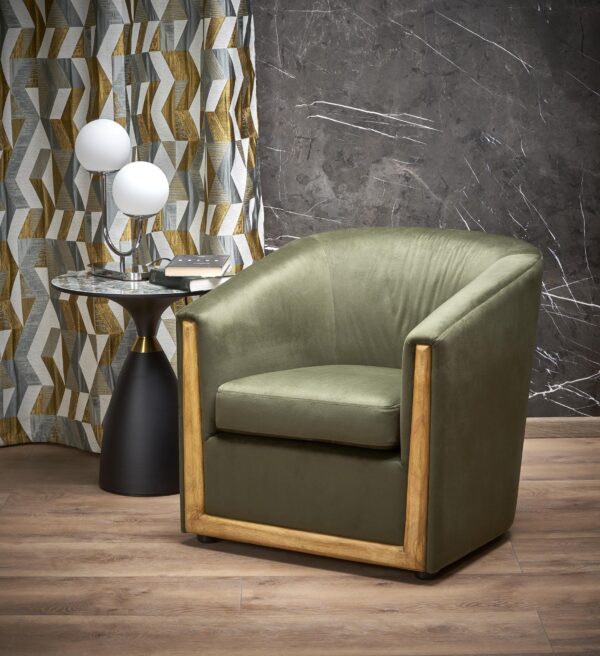 ENRICO leisure chair, green
