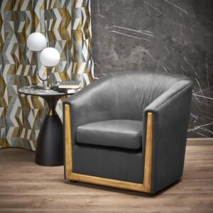 ENRICO leisure chair, grey