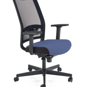 GULIETTA office chair, color: black / blue DIOMMI V-NS-GULIETTA-FOT-NIEBIESKI