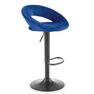 H102 bar stool dark blue DIOMMI V-CH-H/102-GRANATOWY