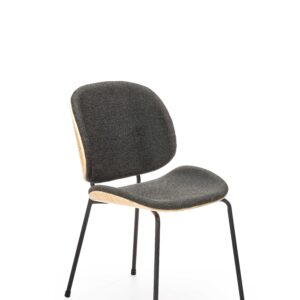 K467 chair natural oak / dark grey DIOMMI V-CH-K/467-KR