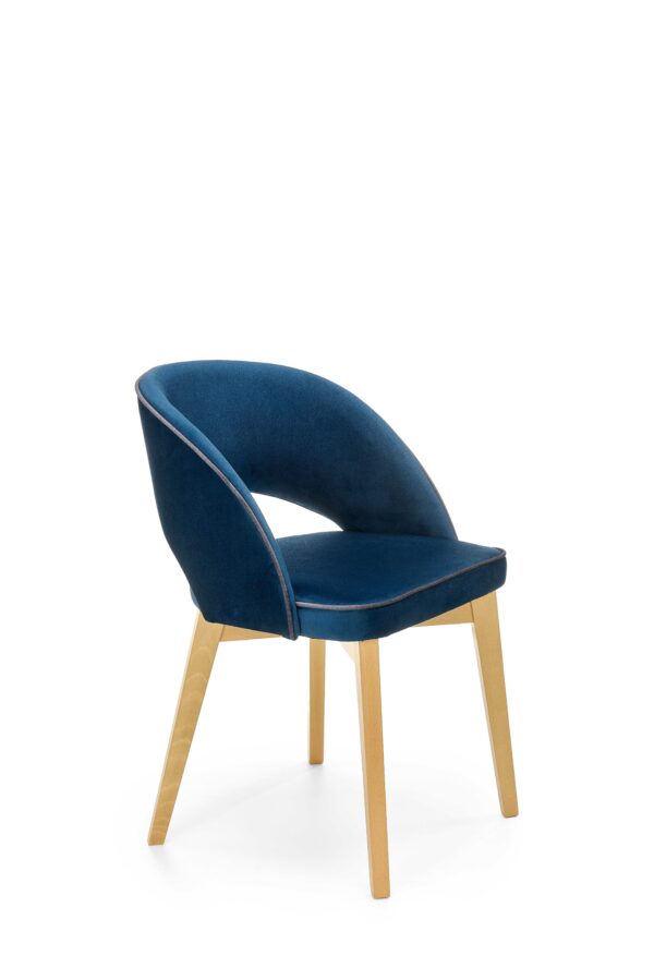 MARINO chair, color: velvet - MONOLITH 77 (dark blue) DIOMMI V-PL-N-MARINO-D.MIODOWY-MONOLITH77