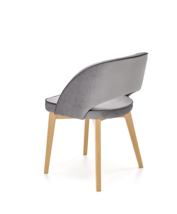 MARINO chair, color: velvet - MONOLITH 85 (light grey) DIOMMI V-PL-N-MARINO-D.MIODOWY-MONOLITH85
