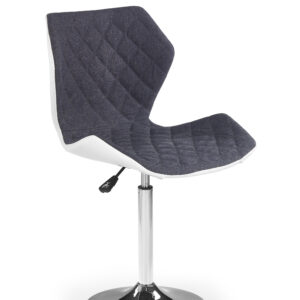 MATRIX 2 bar stool, color: white / grey DIOMMI V-CH-MATRIX_2-FOT-POPIEL