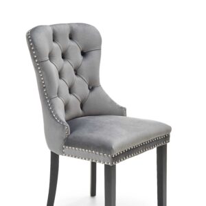 MIYA chair black/grey DIOMMI V-CH-MIYA-KR-POPIEL