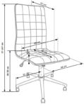 PORTO chair color: white DIOMMI V-CH-PORTO-FOT-BIAŁY