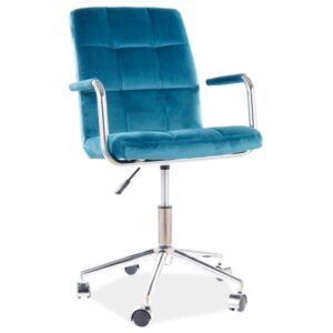 Καρέκλα γραφείου Q-022 υφασμάτινη 87x45-55x51x40 BLUVEL 85 DIOMMI 80-1434