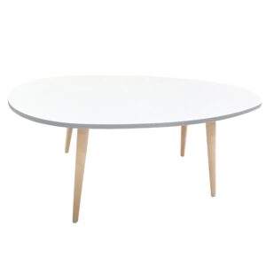 Τραπέζι σαλονιού "KING" σε χρώμα λευκό 98x60x39 (1 τεμάχια)