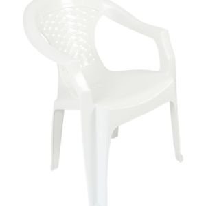 Πολυθρόνα "TUSEMECO" πλαστική σε χρώμα λευκό 54x43x78 (1 τεμάχια)
