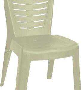 Καρέκλα "ΚΛΕΟΠΑΤΡΑ" πλαστική σε μπεζ χρώμα 50x53x89 (1 τεμάχια)