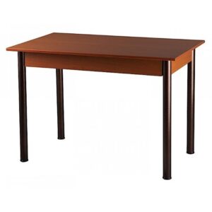 Τραπέζι μεταλλικό σε χρώμα μαύρο/καφέ 70x110 (1 τεμάχια)