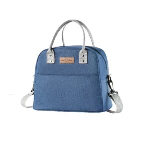 Τσάντα "TASTY" ισοθερμική από ύφασμα σε μπλε χρώμα 23x16x29 (1 τεμάχια)