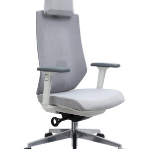 Πολυθρόνα γραφείου διευθυντή "ANESIS" από ύφασμα σε λευκο χρώμα 66x61x117 (0 τεμάχια)