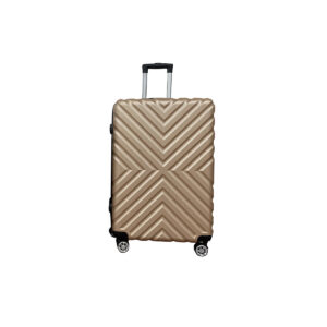 Βαλίτσα "ROADTRIP" από ABS σε χρώμα χρυσό 50x30x75 (1 τεμάχια)