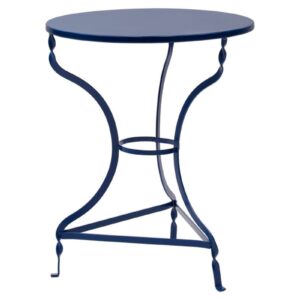 Τραπέζι "ΚΙΜΩΛΟΣ" από μέταλλο σε μπλε χρώμα Φ58x72 (1 τεμάχια)