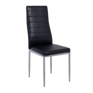 Καρέκλα Sam klikareto μέταλλο-PU μαύρο 41x46x98 (1 τεμάχια)