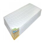 Κρεβάτι Καναπές με συρόμενο 2ο κρεβάτι Bisi Sandwich Λευκό, 87,6x197,7x73cm, Genomax