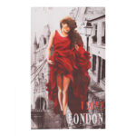 ΠΙΝΑΚΑΣ ΚΑΜΒΑΣ LONDON WOMAN HM7155.05 120X70X2.5 εκ. (1 Τεμμάχια)