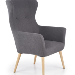 COTTO leisure chair, color: dark grey DIOMMI V-CH-COTTO-FOT-C.POPIEL