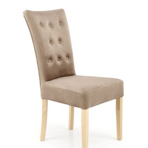 VERMONT chair, honey oak / beige Monolith 09
