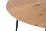 JACKSON table, color: top - golden oak, legs - black DIOMMI V-CH-JACKSON-ST