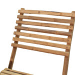 Καρέκλα Nixon pakoworld πτυσσόμενη bamboo φυσικό (1 τεμάχια)