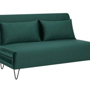 Διθέσιος καναπές κρεβάτι με βελούδινο ύφασμα Zenia 141x90x8 DIOMMI ZENIAVZ