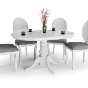 WILLIAM table color: white DIOMMI V-CH-WILLIAM-ST-BIAŁY