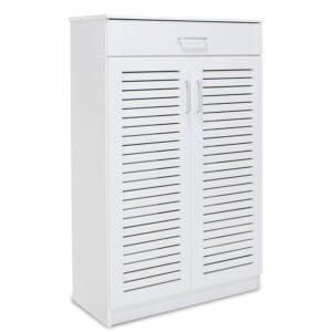 Παπουτσοθήκη-ντουλάπι SANTE pakoworld 20 ζεύγων χρώμα λευκό 80x37x123εκ (1 τεμάχια)